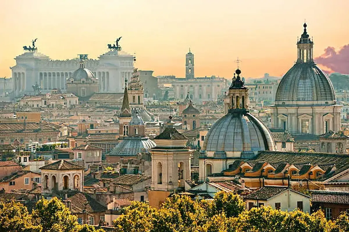 Roma - Panorama della città eterna