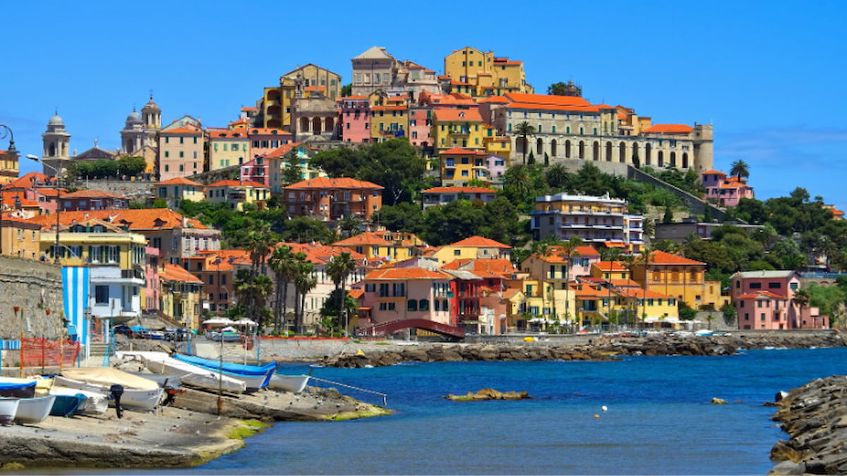 Imperia - Panorama della città ligure